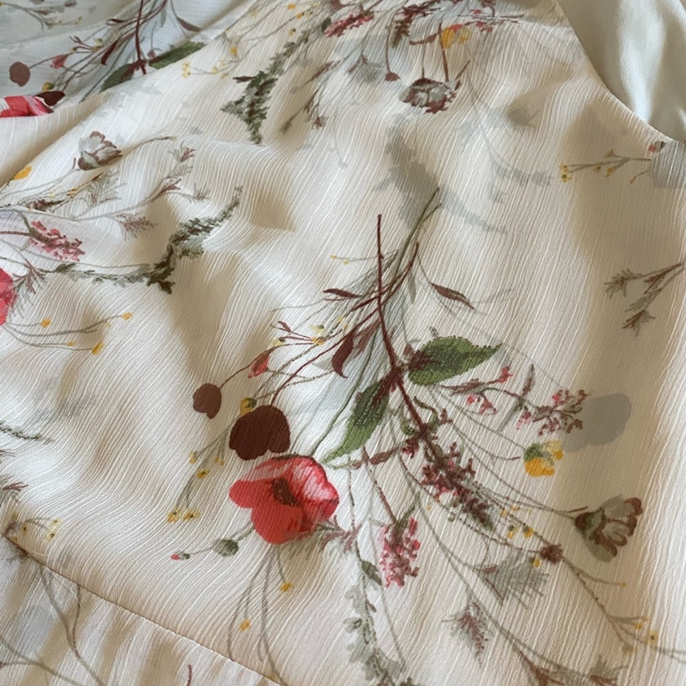 NWT Floral Dress - Collection By Bobeau - Picture 6 of 10